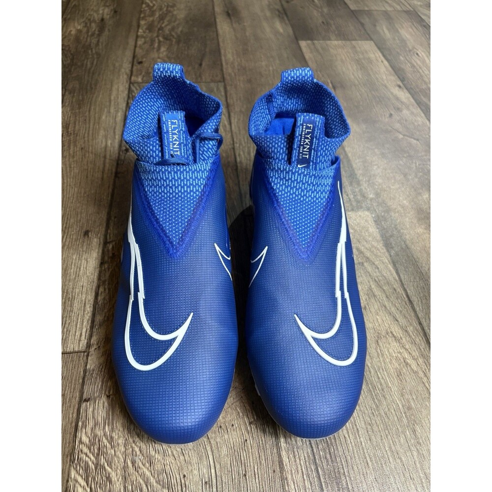 NIKE ALPHA MENACE ELITE 3 FOOTBALL CLEATS ROYAL/WHITE CT6648-414 MEN’S SIZE 13